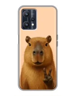 Чохол для Realme 9 з картинкою «Капібара вікторія»