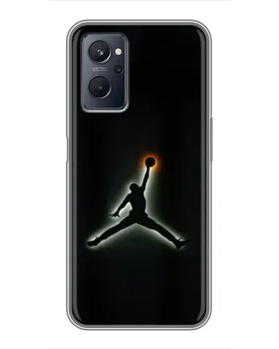 Чохол для Realme 9i з картинкою «Jordan Gradient Logo» Чохол для Realme 9i з картинкою «Jordan Gradient Logo»