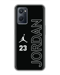Чохол для Realme 9i з картинкою «Jordan Vertical»