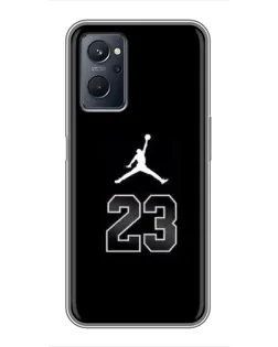 Чохол для Realme 9i з картинкою «Jordan Flight 23»