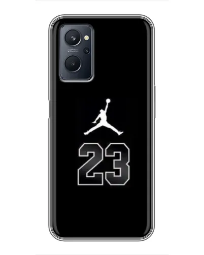 Чохол для Realme 9i з картинкою «Jordan Flight 23» Чохол для Realme 9i з картинкою «Jordan Flight 23»