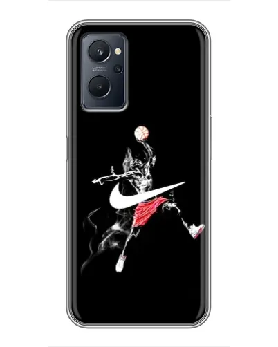 Чохол для Realme 9i з картинкою «Jordan Jumpman» Чохол для Realme 9i з картинкою «Jordan Jumpman»
