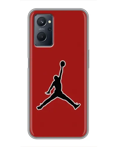 Чохол для Realme 9i з картинкою «Jordan Red Back» Чохол для Realme 9i з картинкою «Jordan Red Back»