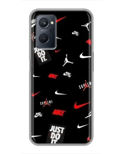 Чохол для Realme 9i з картинкою «Nike Mix Pattern» Чохол для Realme 9i з картинкою «Nike Mix Pattern»