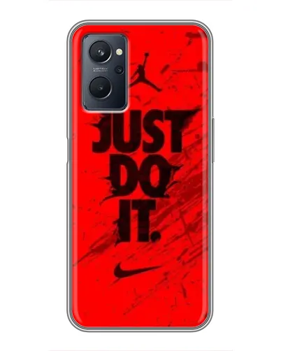 Чохол для Realme 9i з картинкою «Nike Just Do It» Чохол для Realme 9i з картинкою «Nike Just Do It»