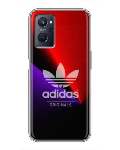 Чохол для Realme 9i з картинкою «Adidas Red Neon» Чохол для Realme 9i з картинкою «Adidas Red Neon»