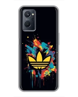 Чохол для Realme 9i з картинкою «Adidas Splash»