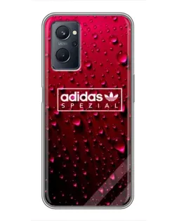 Чохол для Realme 9i з картинкою «Adidas Gold Marble»
