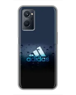 Чохол для Realme 9i з картинкою «Adidas Water Drops»