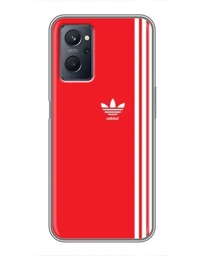 Чохол для Realme 9i з картинкою «Червоний мінімалізм Adidas» Чохол для Realme 9i з картинкою «Червоний мінімалізм Adidas»