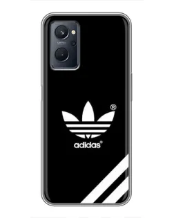 Чохол для Realme 9i з картинкою «Adidas з діагональними смугами»