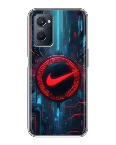 Чохол для Realme 9i з картинкою «Техногенний стиль Nike» Чохол для Realme 9i з картинкою «Техногенний стиль Nike»
