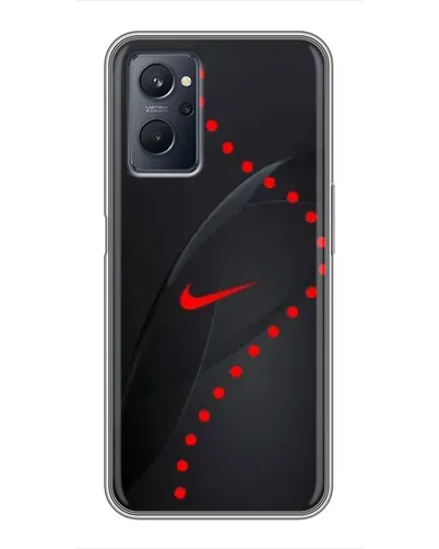 Чохол для Realme 9i з картинкою «Абстрактний дизайн Nike» Чохол для Realme 9i з картинкою «Абстрактний дизайн Nike»