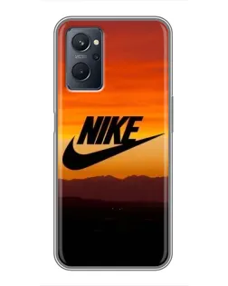 Чохол для Realme 9i з картинкою «Nike — вечірній горизонт»