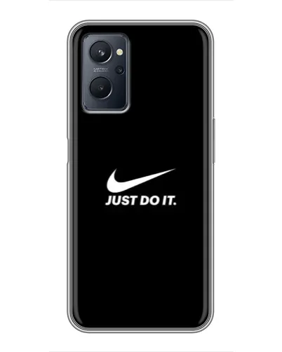 Чохол для Realme 9i з картинкою «Мінімалізм від Nike» Чохол для Realme 9i з картинкою «Мінімалізм від Nike»