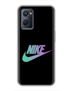 Чохол для Realme 9i з картинкою «Nike — міська ніч»