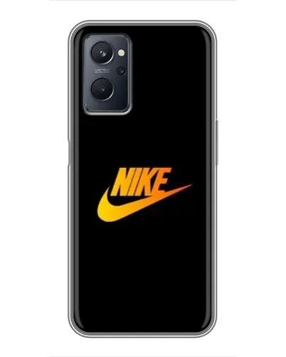 Чохол для Realme 9i з картинкою «Золотий логотип Nike» Чохол для Realme 9i з картинкою «Золотий логотип Nike»