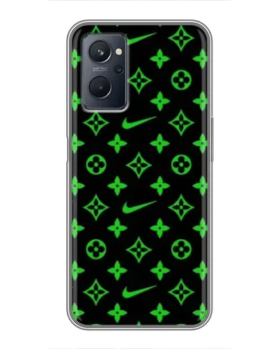 Чохол для Realme 9i з картинкою «Неоновий принт LV» Чохол для Realme 9i з картинкою «Неоновий принт LV»