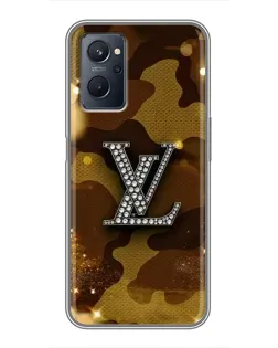 Чохол для Realme 9i з картинкою «Камуфляжний Louis Vuitton»