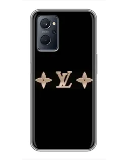 Чохол для Realme 9i з картинкою «Louis Vuitton — мінімалізм»