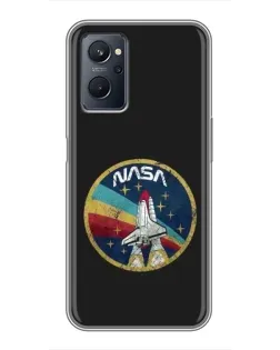 Чохол для Realme 9i з картинкою «NASA — емблема місії»