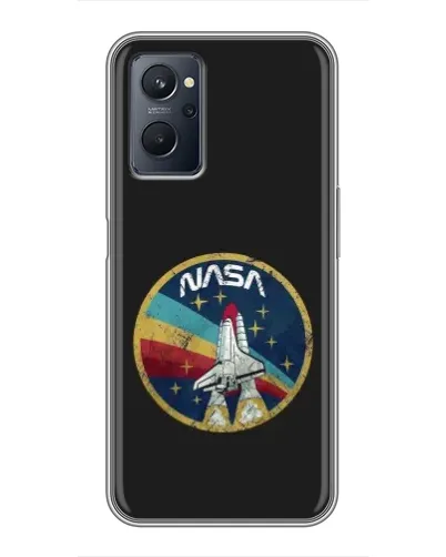 Чохол для Realme 9i з картинкою «NASA — емблема місії» Чохол для Realme 9i з картинкою «NASA — емблема місії»