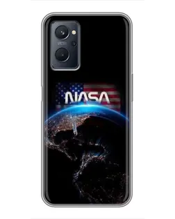 Чохол для Realme 9i з картинкою «Земля з космосу NASA»