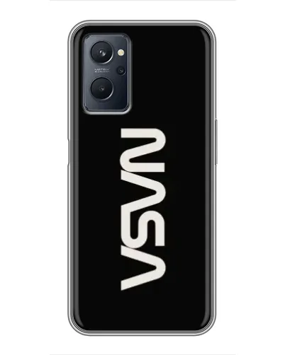 Чохол для Realme 9i з картинкою «NASA — вертикальний логотип» Чохол для Realme 9i з картинкою «NASA — вертикальний логотип»