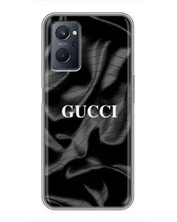 Чохол для Realme 9i з картинкою «Gucci — шовкові хвилі»