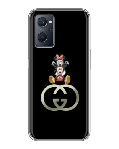 Чохол для Realme 9i з картинкою «Мінні Маус на лого» Чохол для Realme 9i з картинкою «Мінні Маус на лого»
