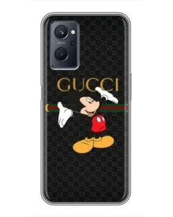 Чохол для Realme 9i з картинкою «Міккі Маус Gucci»
