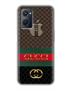 Чохол для Realme 9i з картинкою «Gucci — брендований десерт»