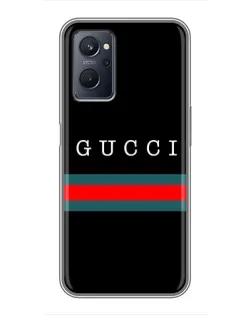 Чохол для Realme 9i з картинкою «Gucci — червоний пояс»