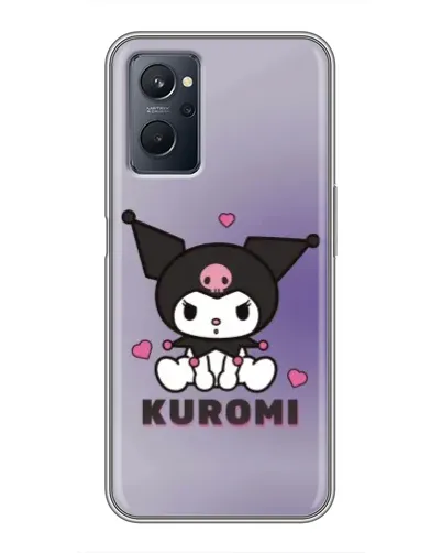 Чохол для Realme 9i з картинкою «Kuromi — фіолетовий арт» Чохол для Realme 9i з картинкою «Kuromi — фіолетовий арт»