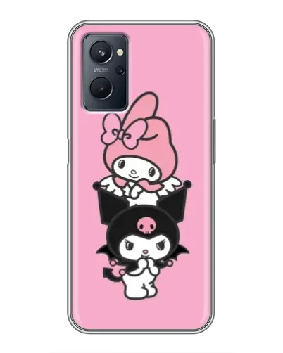 Чохол для Realme 9i з картинкою «My Melody та Kuromi» Чохол для Realme 9i з картинкою «My Melody та Kuromi»