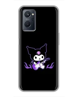 Чохол для Realme 9i з картинкою «Електрична Kuromi» Чохол для Realme 9i з картинкою «Електрична Kuromi»