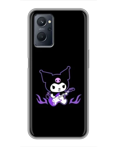 Чохол для Realme 9i з картинкою «Електрична Kuromi» Чохол для Realme 9i з картинкою «Електрична Kuromi»