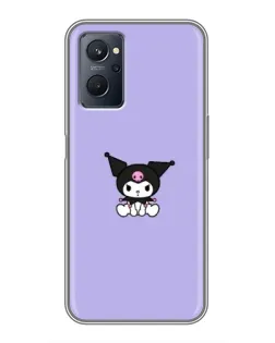 Чохол для Realme 9i з картинкою «Kuromi — фіолетовий мінімалізм» Чохол для Realme 9i з картинкою «Kuromi — фіолетовий мінімалізм»