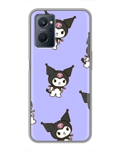 Чохол для Realme 9i з картинкою «Паттерн з Kuromi» Чохол для Realme 9i з картинкою «Паттерн з Kuromi»