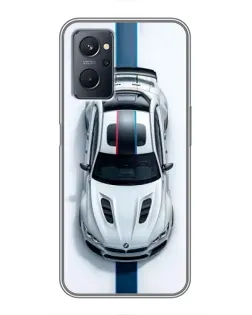 Чохол для Realme 9i з картинкою «Вид зверху — BMW M»