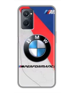 Чохол для Realme 9i з картинкою «BMW Performance стиль»