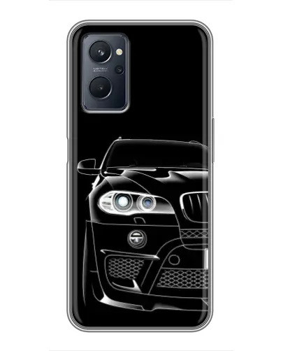 Чохол для Realme 9i з картинкою «Темний силует BMW» Чохол для Realme 9i з картинкою «Темний силует BMW»