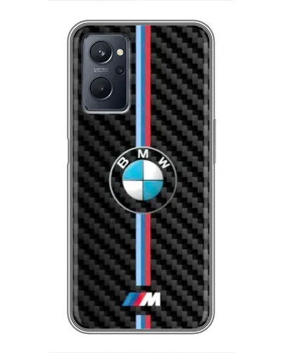 Чохол для Realme 9i з картинкою «Емблема BMW та карбон» Чохол для Realme 9i з картинкою «Емблема BMW та карбон»