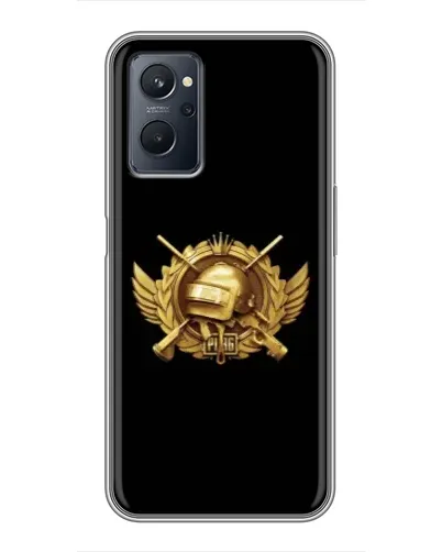 Чохол для Realme 9i з картинкою «PUBG — помаранчевий градієнт» Чохол для Realme 9i з картинкою «PUBG — помаранчевий градієнт»