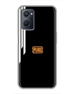 Чохол для Realme 9i з картинкою «PUBG — вертикальні лінії»
