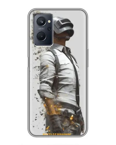 Чохол для Realme 9i з картинкою «PUBG — боєць у пилу» Чохол для Realme 9i з картинкою «PUBG — боєць у пилу»