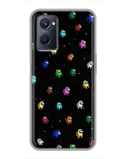 Чохол для Realme 9i з картинкою «Екіпаж Among Us» Чохол для Realme 9i з картинкою «Екіпаж Among Us»