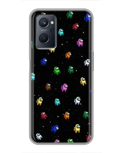 Чехол для Realme 9i с картинкой «Экипаж Among Us»