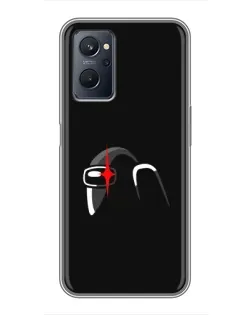 Чохол для Realme 9i з картинкою «Among Us шолом» Чохол для Realme 9i з картинкою «Among Us шолом»