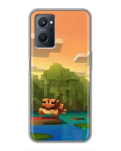 Чехол для Realme 9i с картинкой «Майнкрафт закат солнца» Чехол для Realme 9i с картинкой «Майнкрафт закат солнца»